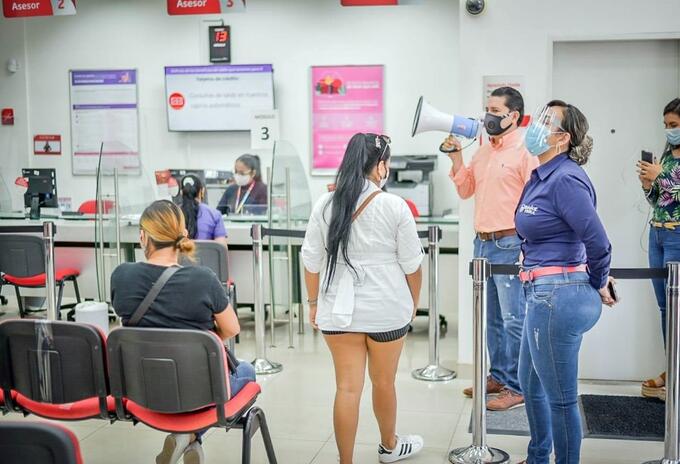 Medida para bancos en Ibagué