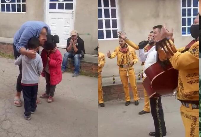 Niño de Bogotá consigue una serenata por mil pesos para su madre