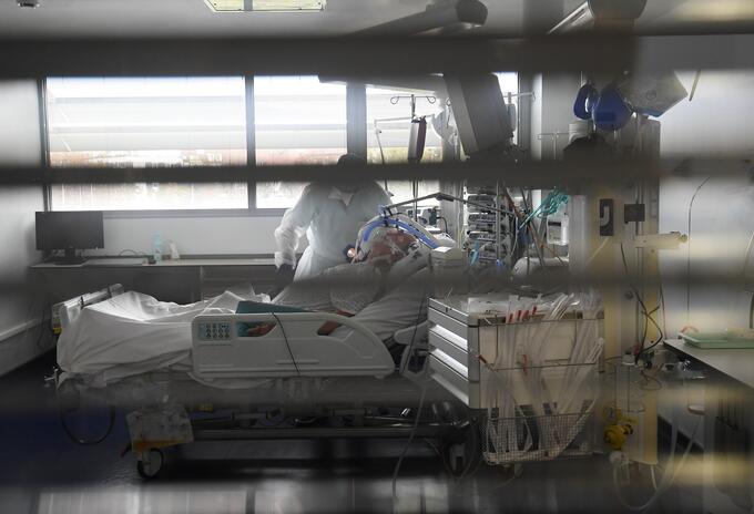 Pacientes contagiados de coronavirus