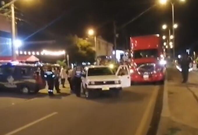 Accidente de tránsito en Los Patios