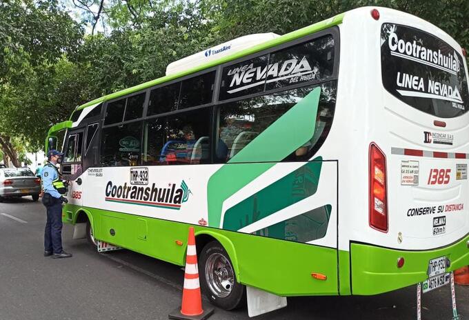 Tarifas transporte público en Neiva