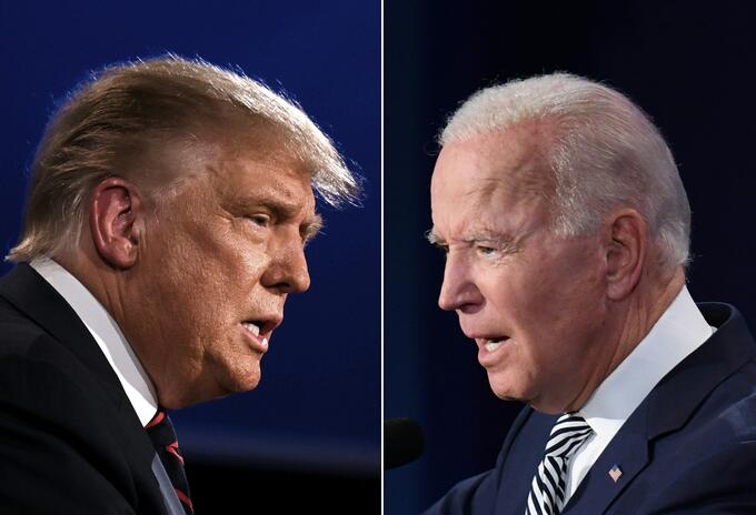 Trump y Joe Biden compiten por la Casa Blanca