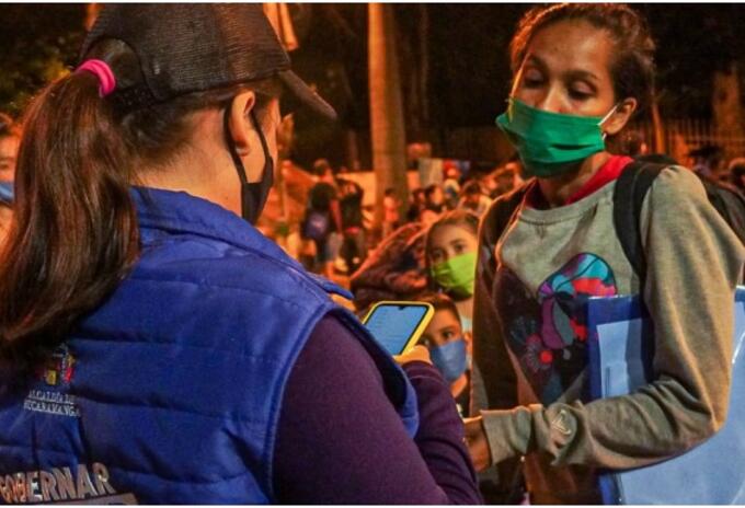 Pruebas covid venezolanos