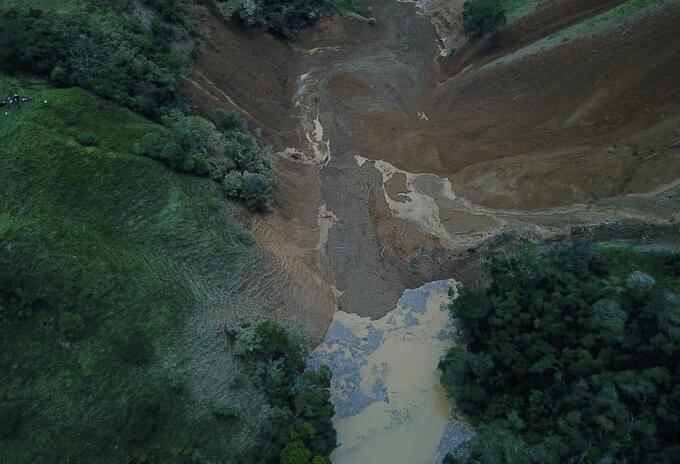 Movimiento en masa en Yarumal, Antioquia