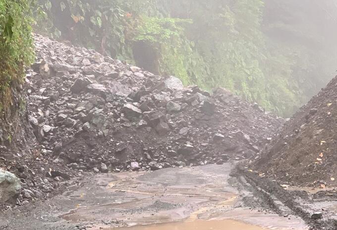 Deslizamiento vía Risaralda- Chocó