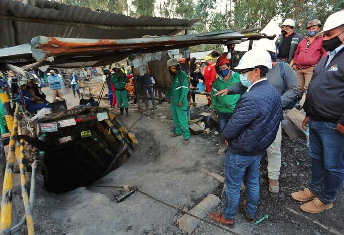 Tuta, Boyacá, mineros, atrapados, vivos
