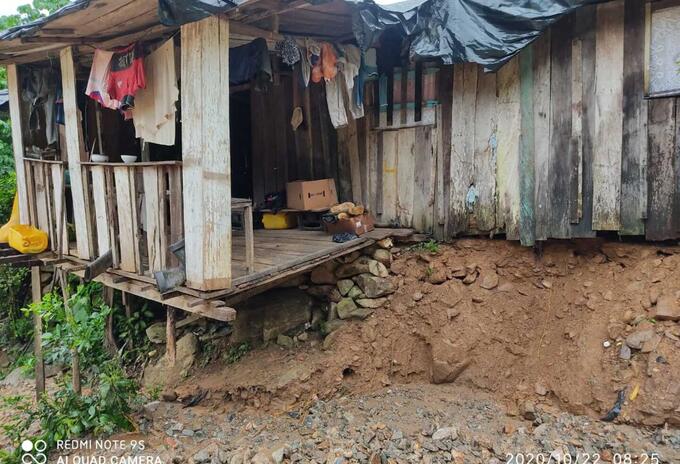 Emergencias por lluvias en Antioquia.