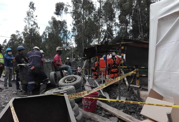 Tuta, Boyacá, mineros, rescate