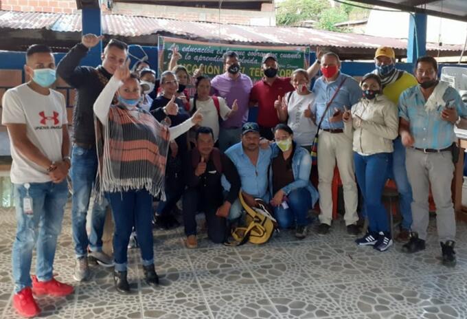 Docentes provisionales del sur del Tolima.
