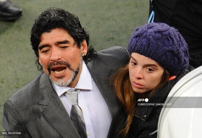 Diego y Dalma Maradona