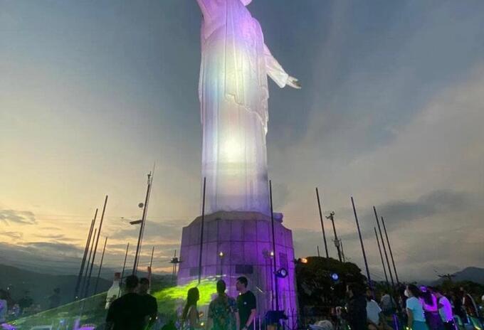 El monumento de Cristo Rey estuvo cerrado durante varias horas.