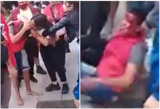 Mujer persigue a hombre que le robó su celular y le aplica una técnica de Jiu-Jitsu Mujer persigue a hombre que le robó su celular y le aplica una técnica de Jiu-Jitsu