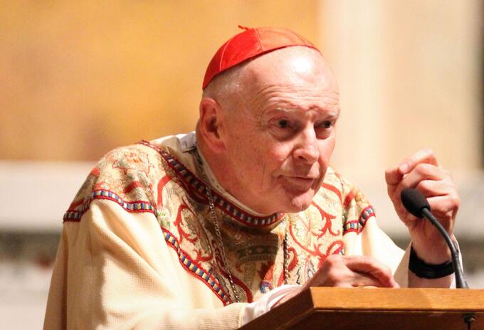 El excardenal Theodore McCarrick El excardenal Theodore McCarrick