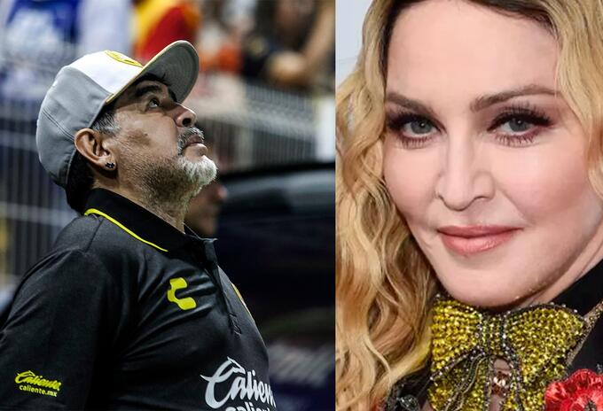 Maradona y Madonna Maradona y Madonna