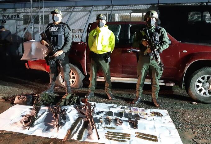 Disidentes armas