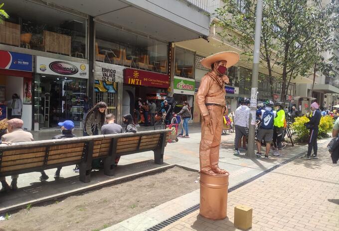 Artistas espacio público