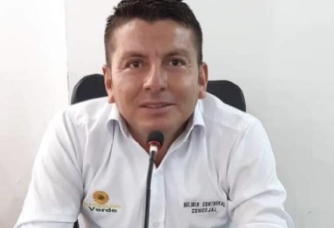 Concejal de Aguachica (Cesar) Elmer Contretas.