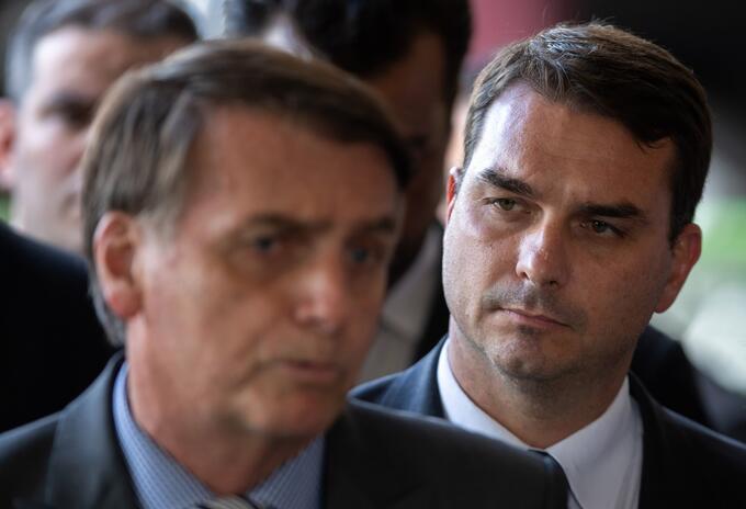 Flavio Bolsonaro, hijo de Jair Bolsonaro Flavio Bolsonaro, hijo de Jair Bolsonaro