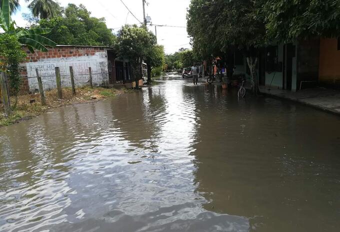 Calamidad pública en Santander