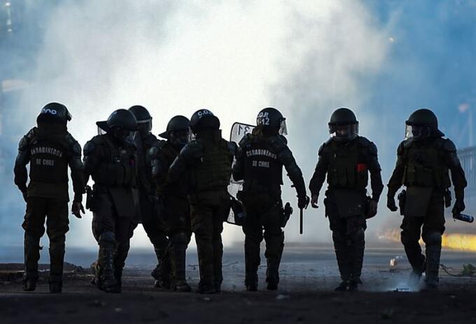 Policía carabineros de Chile