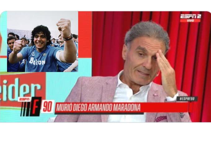 Oscar Ruggeri y su relación con Diego Maradona