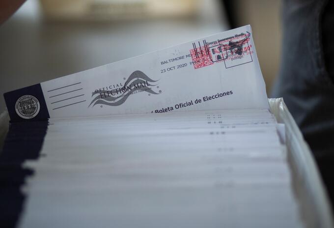 Voto anticipado en elecciones en Estados Unidos