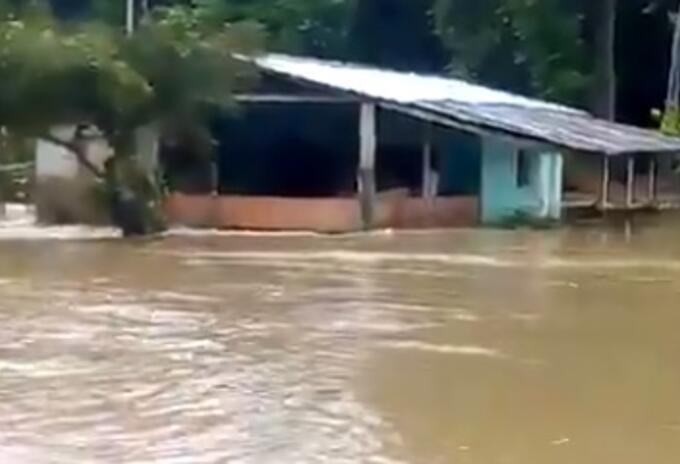 Familias afectadas lluvias Santander