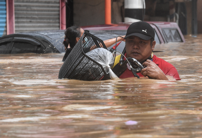 Tifón en Filipinas