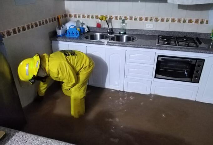 Temporada invernal deja inundaciones en Fusagasugá