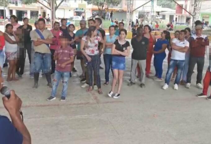 Habitantes El Mango Argelia