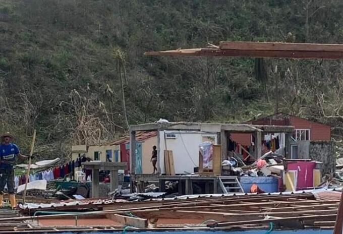 Providencia tras el paso del huracán Iota