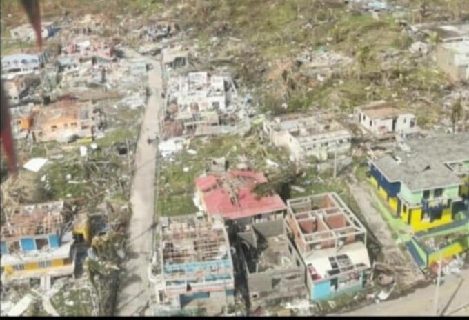 Providencia tras el paso del huracán Iota