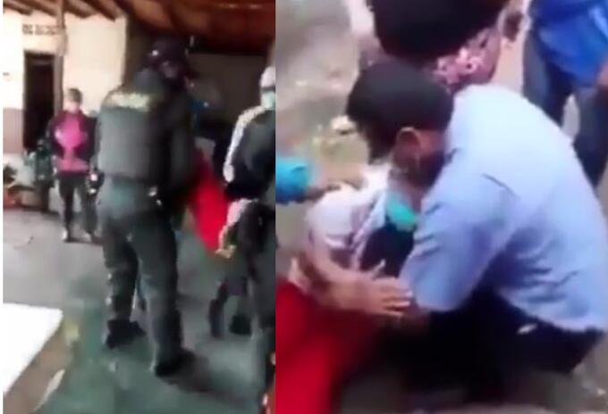 Las súplicas de una mujer de 86 años que desalojaron de su casa en Huila