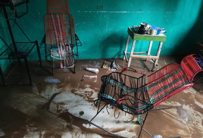 Afectaciones por lluvias en Natagaima, Tolima.