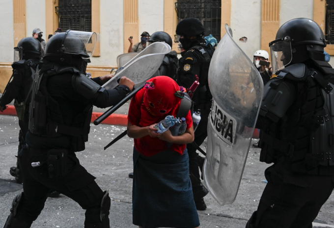 Manifestaciones en Guatemala