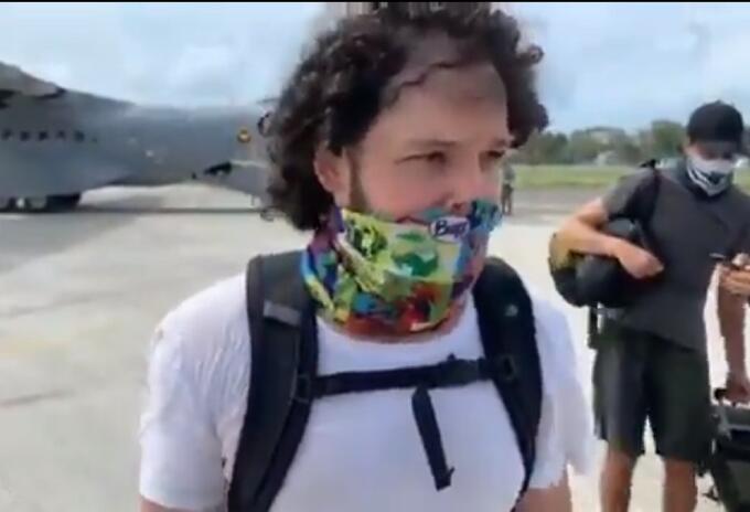 Mateo Posada, turista
