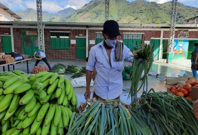 Mercados campesinos en Rioblanco