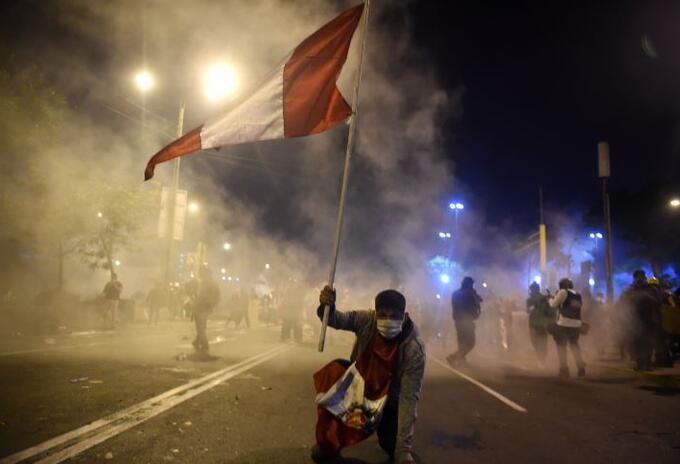 Manifestaciones en Perú