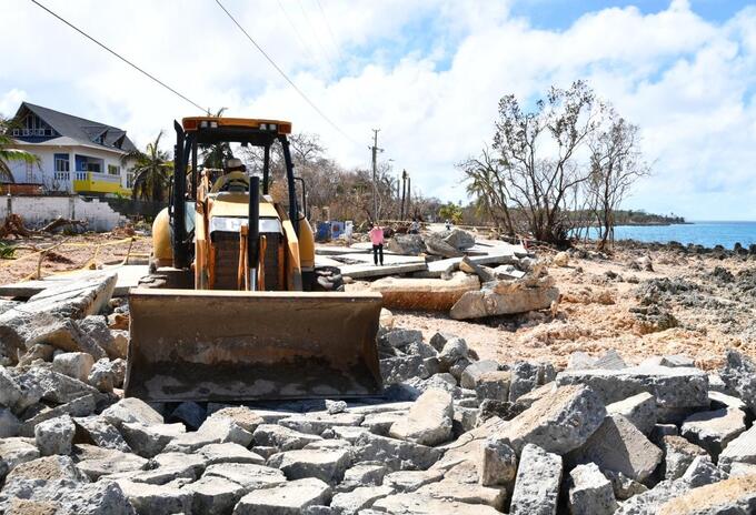 Afectaciones de Huracán Iota en San Andrés y Providencia