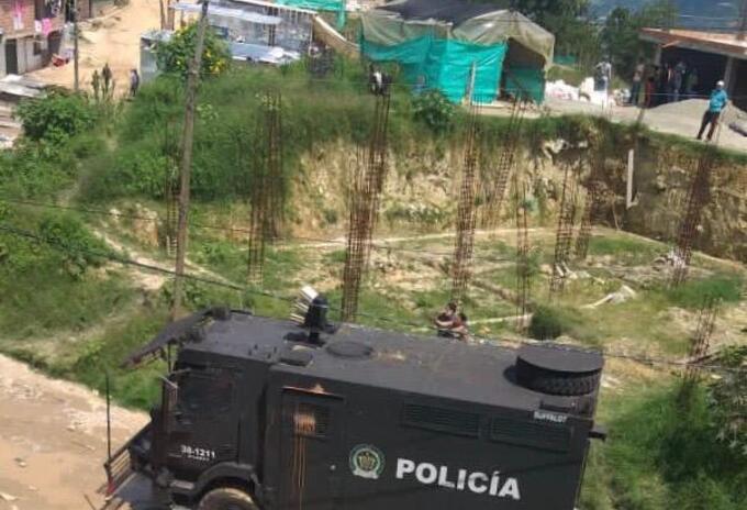 Desalojo en Bello
