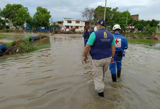 Huracán ETA continúa generando lluvias en Cartagena y el Caribe colombiano