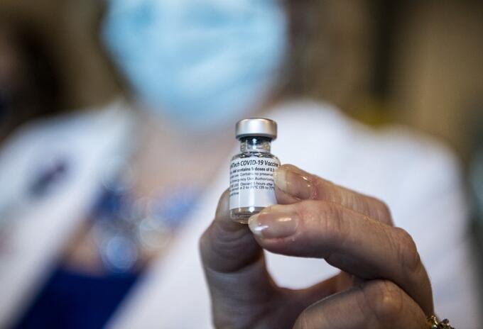Vacuna Pfizer-BioNtech contra la covid-19.