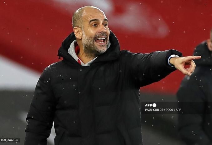 Pep Guardiola, técnico de Manchester City