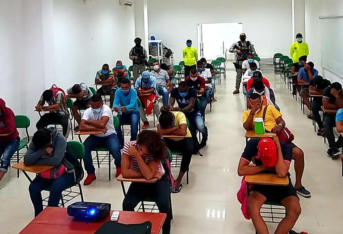 Capturan a 43 integrantes del Clan del Golfo en Bolívar