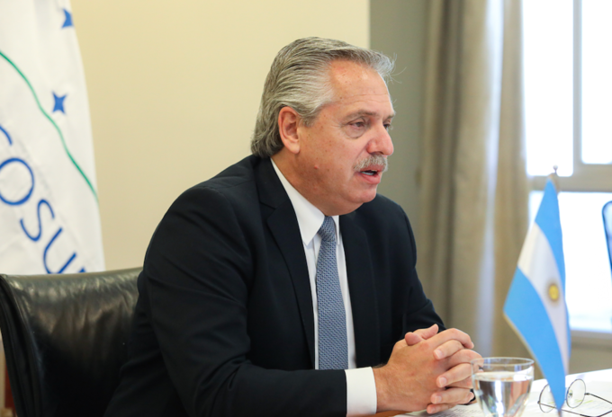 Alberto Fernández, presidente de Argentina
