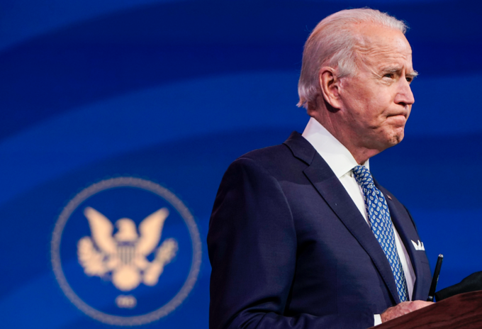 Presidente electo de EE.UU., Joe Biden