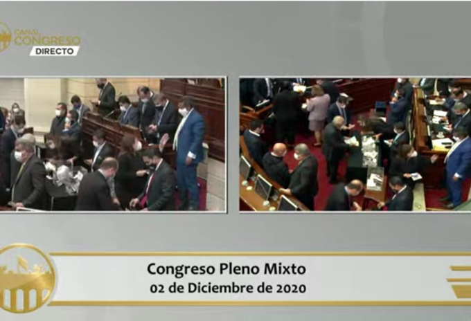 Congreso en Pleno Virtual