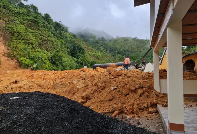 Movimiento en masa en San Luis, Antioquia