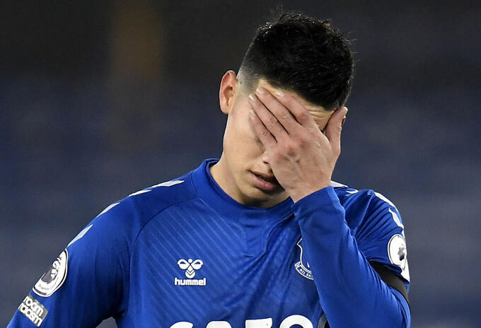 James Rodríguez, Everton