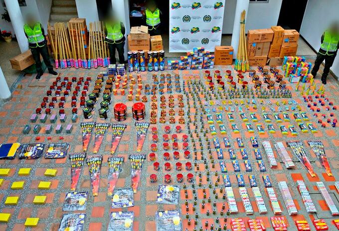 Quedó prohibida la venta de pólvora en Neiva